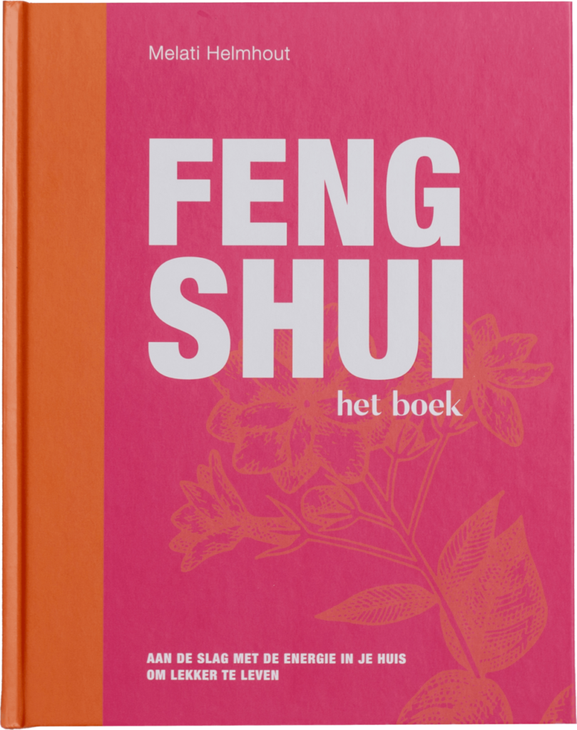 Feng Shui het Boek van Melati Helmhout — boekontwerp door Lieke ontwerpt
